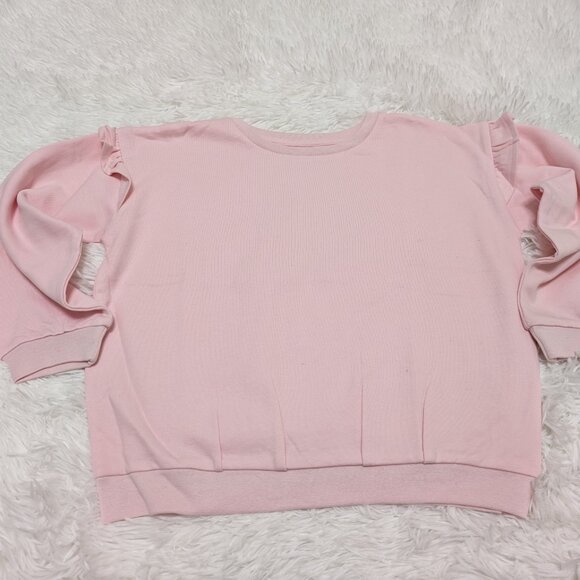 Lilli Marelle Girls Sweatshirt Casual Crew Neck fleece lined long sleeve NWOT - Picture 6 of 8